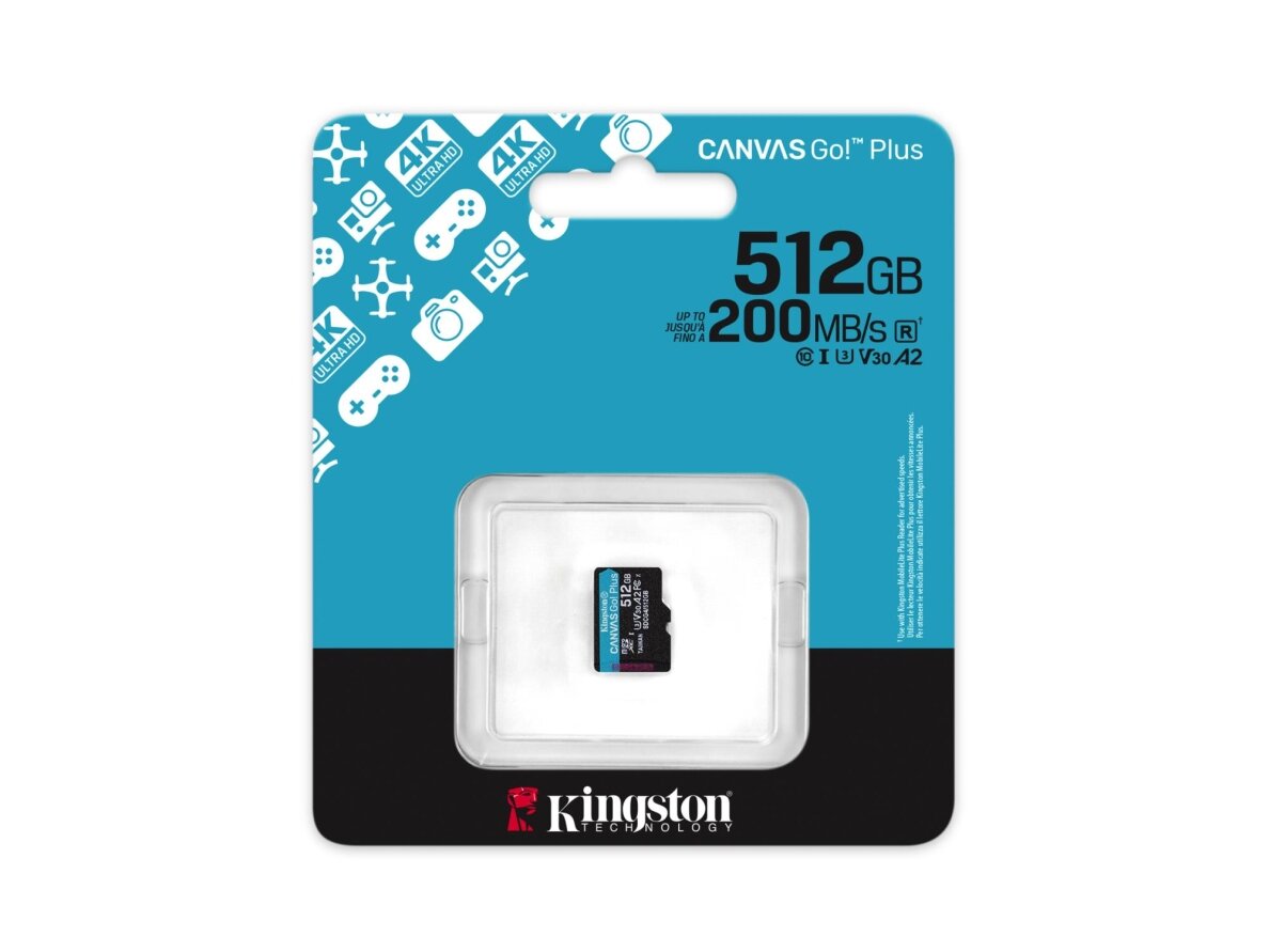 MEMORY MICRO SDXC 512GB UHS-I/SDCG4/512GBSP KINGSTON 2 MEMORY MICRO SDXC 512GB UHS-I/SDCG4/512GBSP KINGSTON 2
