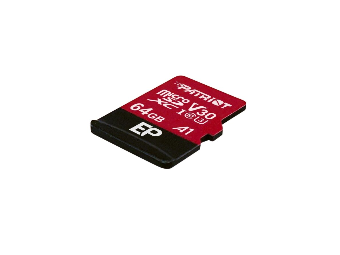 MEMORY MICRO SDXC 64GB UHS-3/PEF64GEP31MCX PATRIOT 1 MEMORY MICRO SDXC 64GB UHS-3/PEF64GEP31MCX PATRIOT 1