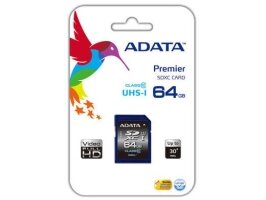 MEMORY SDXC 64GB CLASS10/ASDX64GUICL10-R ADATA 1 MEMORY SDXC 64GB CLASS10/ASDX64GUICL10-R ADATA 1