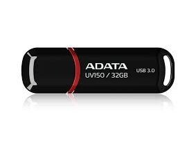 MEMORY DRIVE FLASH USB3.1 32GB/BLACK AUV150-32G-RBK ADATA 1 MEMORY DRIVE FLASH USB3.1 32GB/BLACK AUV150-32G-RBK ADATA 1