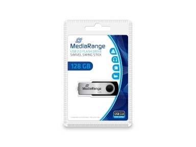 MEMORY DRIVE FLASH USB2 128GB/MR913 MEDIARANGE