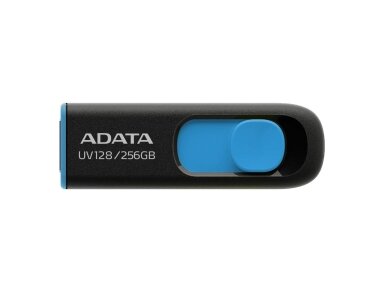 MEMORY DRIVE FLASH USB3 256GB/BLK/BLUE AUV128-256G-RBE ADATA