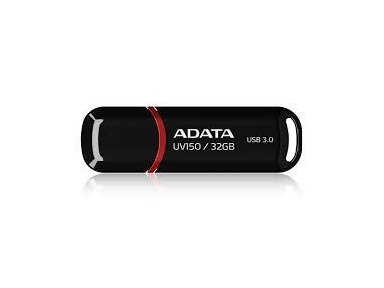 MEMORY DRIVE FLASH USB3.1 32GB/BLACK AUV150-32G-RBK ADATA