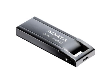 MEMORY DRIVE FLASH USB3.2 64GB/BLACK AROY-UR340-64GBK ADATA