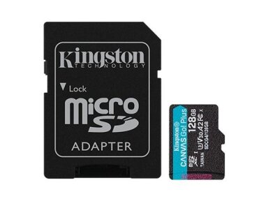 MEMORY MICRO SDXC 128GB UHS-I/W/A SDCG4/128GB KINGSTON