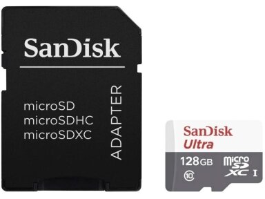 MEMORY MICRO SDXC 128GB UHS-I/W/A SDSQUNR-128G-GN6TA SANDISK