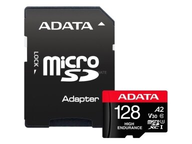 MEMORY MICRO SDXC 128GB W/AD./AUSDX128GUI3V30SHA2-RA1 ADATA