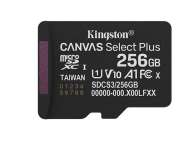 MEMORY MICRO SDXC 256GB UHS-I/SDCS3/256GBSP KINGSTON