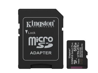 MEMORY MICRO SDXC 512GB UHS-I/W/ADAPTER SDCS3/512GB KINGSTON