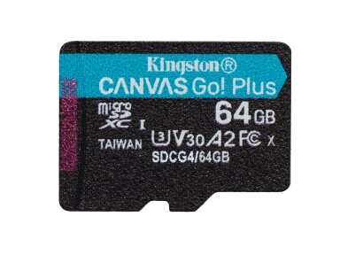 MEMORY MICRO SDXC 64GB UHS-I/1PACK SDCG4/64GBSP KINGSTON