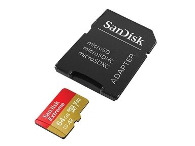 MEMORY MICRO SDXC 64GB UHS-I/W/A SDSQXAH-064G-GN6MA SANDISK