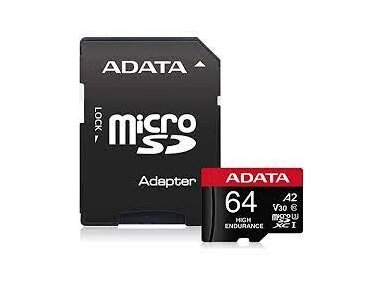 MEMORY MICRO SDXC 64GB W/ADAP./AUSDX64GUI3V30SHA2-RA1 ADATA