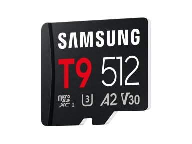 MEMORY MICRO SDXC T9 512GB/V30 MB-MH512T/WW SAMSUNG