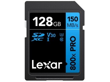 MEMORY SDXC 128GB UHS-I/LSD0800P128G-BNNNG LEXAR