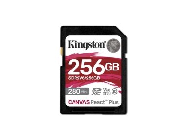 MEMORY SDXC 256GB UHS-II/SDR2V6/256GB KINGSTON