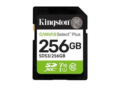 MEMORY SDXC 256GB UHS-I/SDS3/256GB KINGSTON