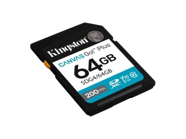 MEMORY SDXC 64GB UHS-I/SDG4/64GB KINGSTON
