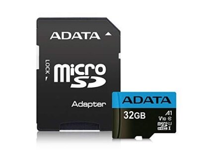 MEMORY MICRO SDHC 32GB W/ADAP./AUSDH32GUICL10A1-RA1 ADATA