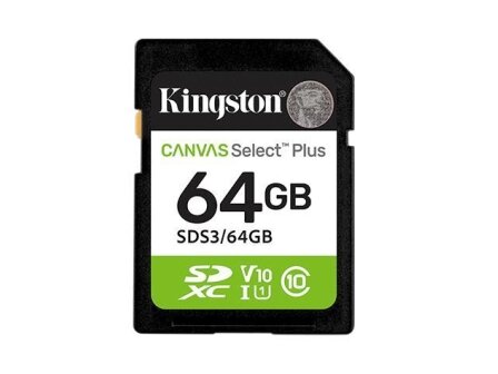 MEMORY SDXC 64GB UHS-I/SDS3/64GB KINGSTON MEMORY SDXC 64GB UHS-I/SDS3/64GB KINGSTON