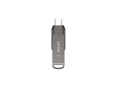MEMORY DRIVE FLASH USB3.1 64GB/D400 LJDD400064G-BNQNG LEXAR