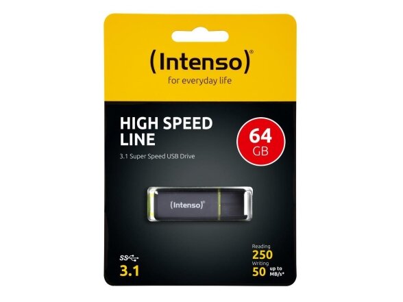 MEMORY DRIVE FLASH USB3.1 64GB/3537490 INTENSO 2 MEMORY DRIVE FLASH USB3.1 64GB/3537490 INTENSO 2