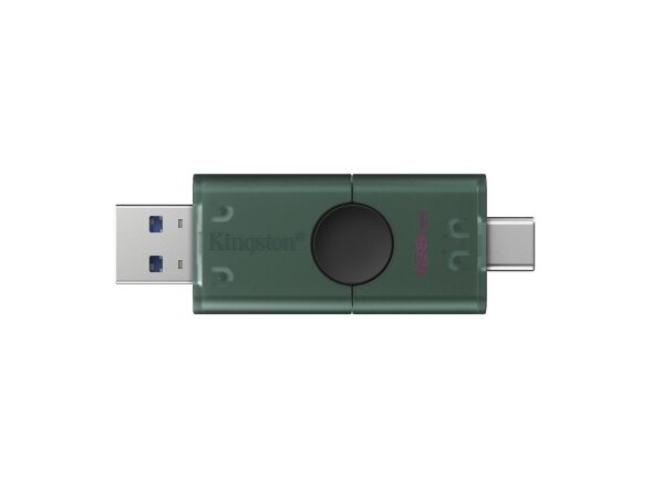 MEMORY DRIVE FLASH USB3.2/128G DUO DTDEG2/128GB KINGSTON 1