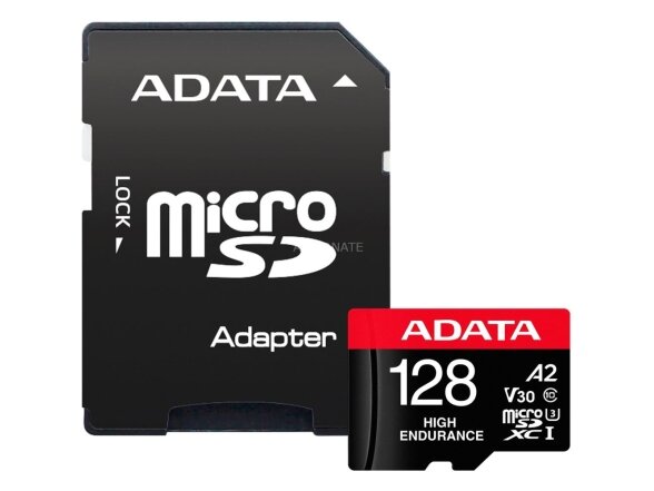 MEMORY MICRO SDXC 128GB W/AD./AUSDX128GUI3V30SHA2-RA1 ADATA MEMORY MICRO SDXC 128GB W/AD./AUSDX128GUI3V30SHA2-RA1 ADATA