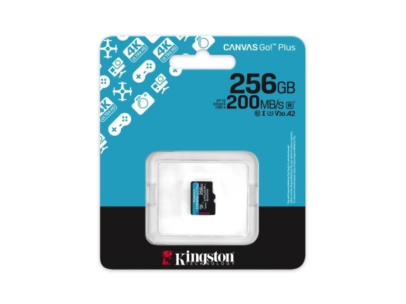 MEMORY MICRO SDXC 256GB UHS-I/1P SDCG4/256GBSP KINGSTON 2