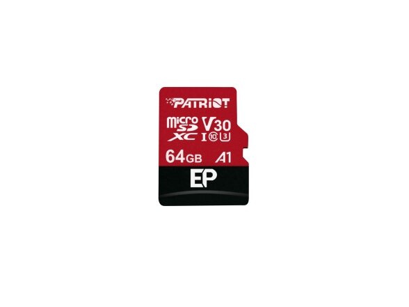 MEMORY MICRO SDXC 64GB UHS-3/PEF64GEP31MCX PATRIOT
