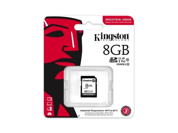 MEMORY SDHC 8GB C10/SDIT/8GB KINGSTON 1