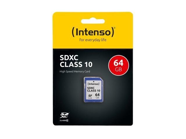 MEMORY SDXC 64GB C10/3411490 INTENSO 1