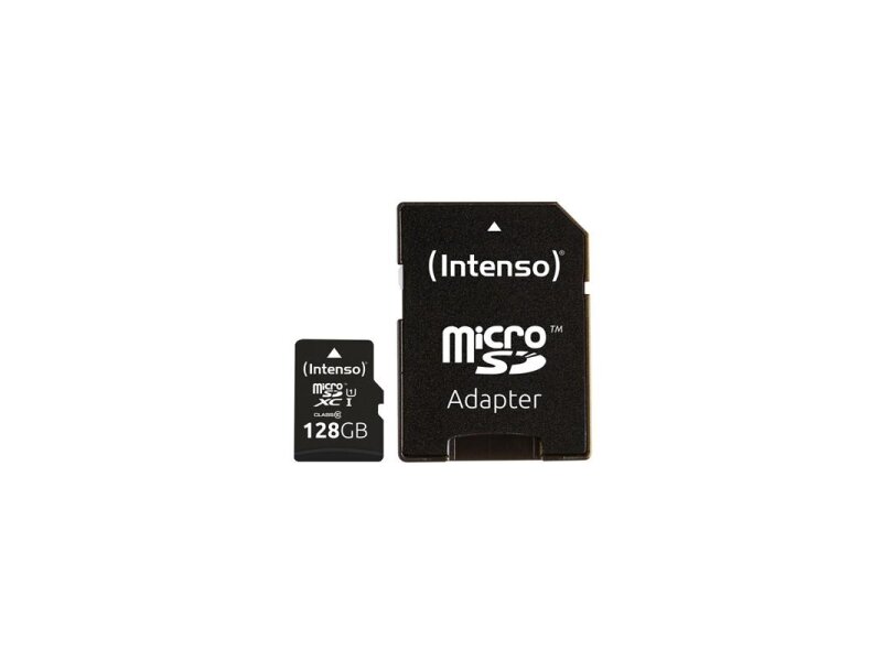 MEMORY MICRO SDXC 128GB UHS-I/W/ADAPTER 3423491 INTENSO