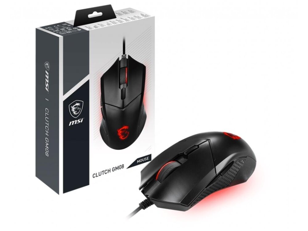 MOUSE USB OPTICAL GAMING/CLUTCH GM08 MSI 3