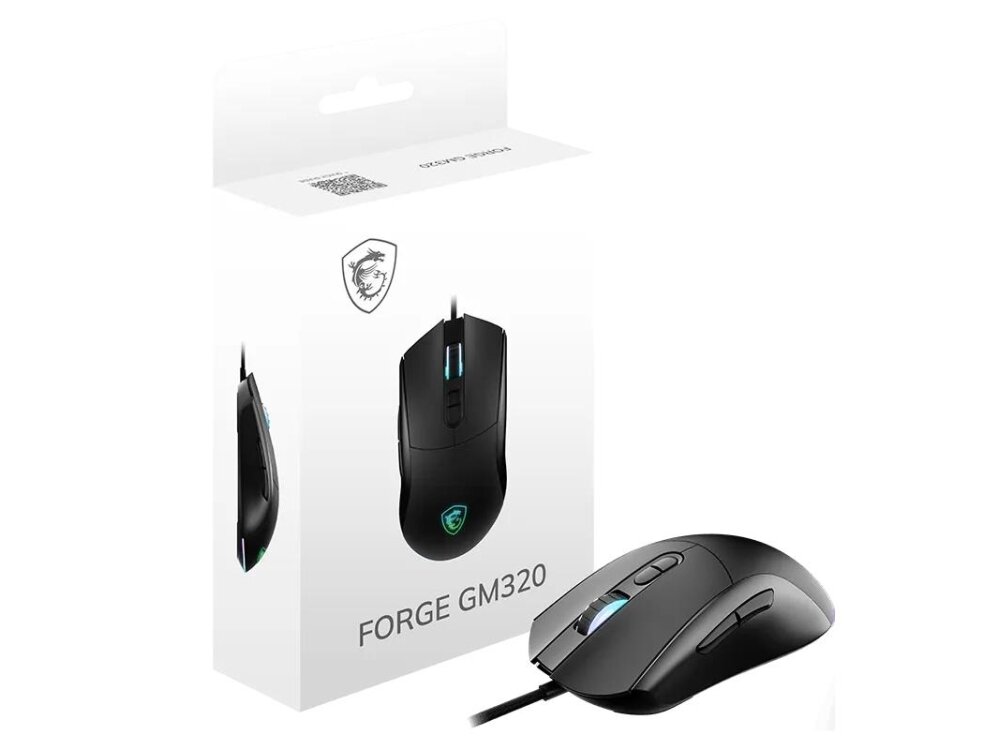 MOUSE USB OPTICAL GAMING/FORGE GM320 MSI 4
