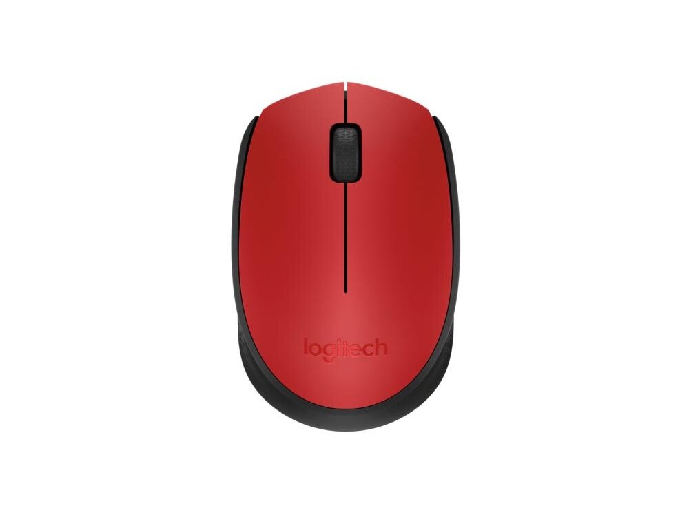 MOUSE USB OPTICAL WRL M171/RED 910-004641 LOGITECH