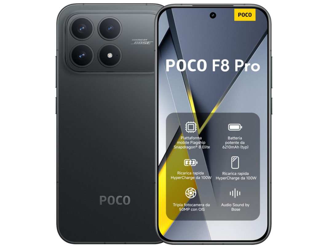 Mobilus telefonas Poco F8 Pro 512GB Black