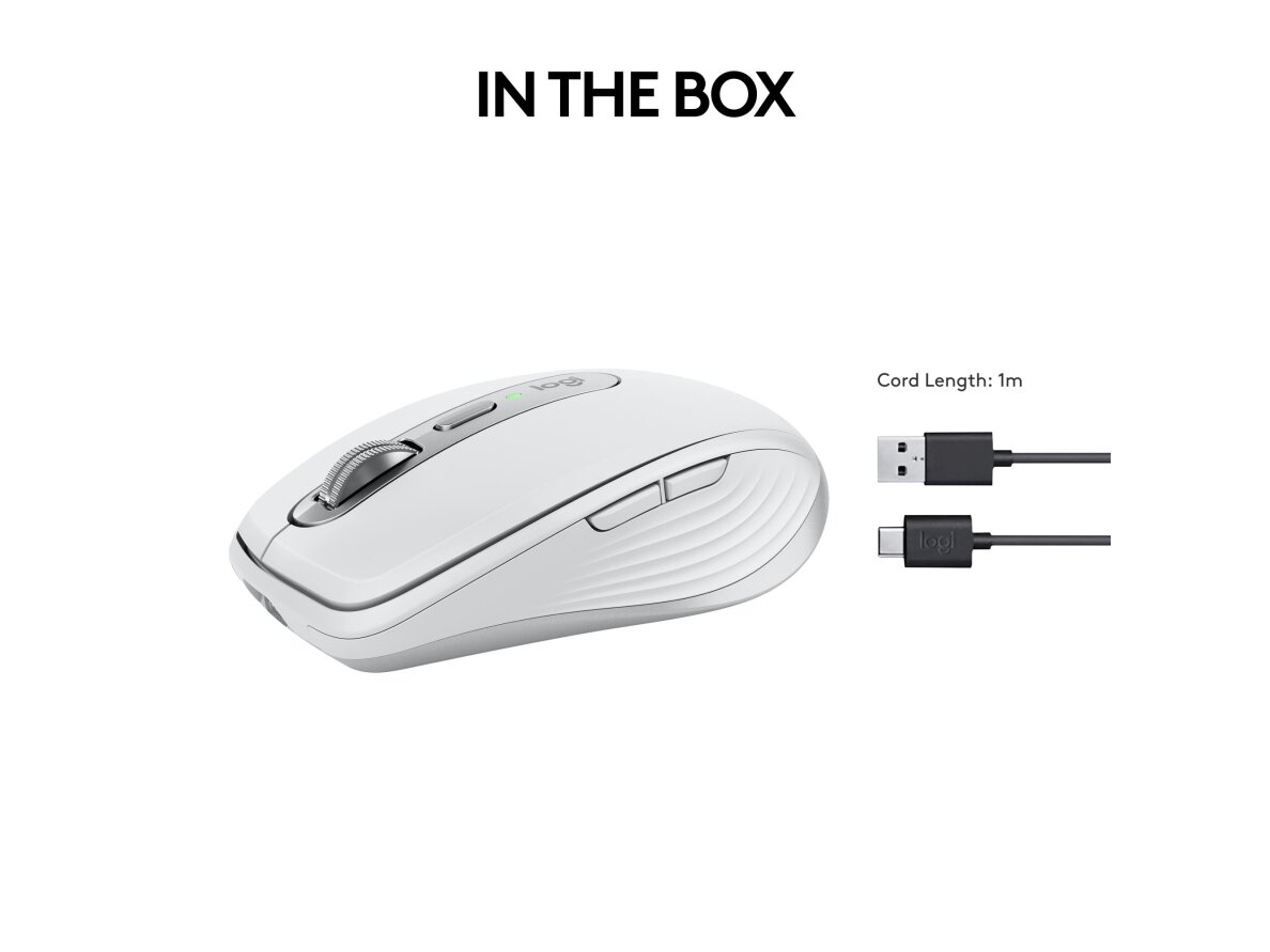 MOUSE USB OPTICAL WRL MX 3S/PALE GREY 910-006930 LOGITECH 12 MOUSE USB OPTICAL WRL MX 3S/PALE GREY 910-006930 LOGITECH 12