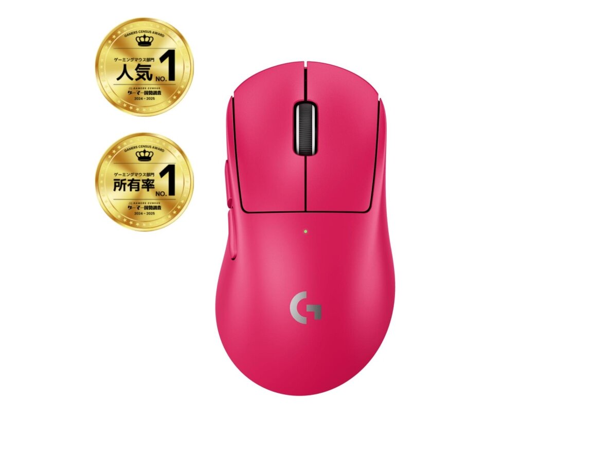 MOUSE USB WRL PRO X SUPERLIGHT/2DEX BLACK 910-007373 LOGITECH 1