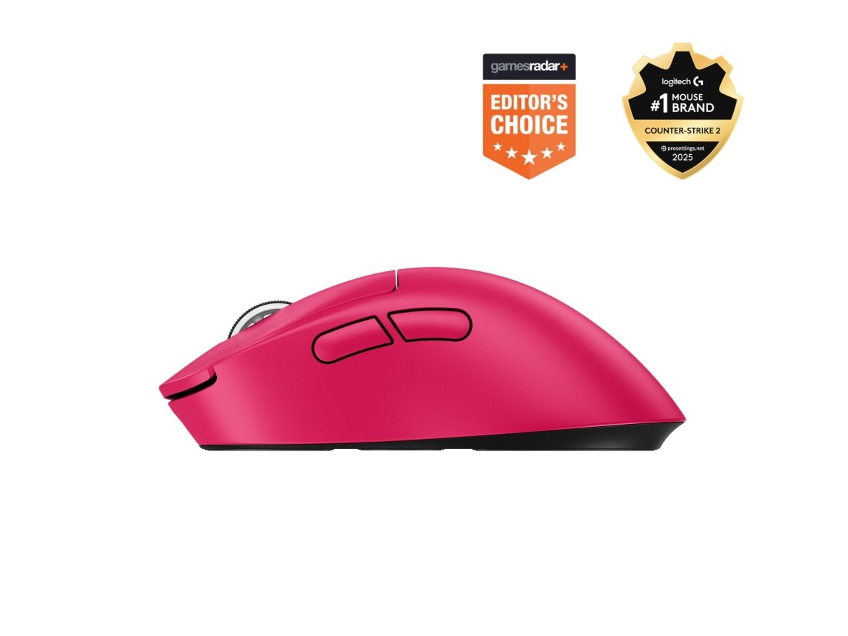 MOUSE USB WRL PRO X SUPERLIGHT/2DEX BLACK 910-007373 LOGITECH 3