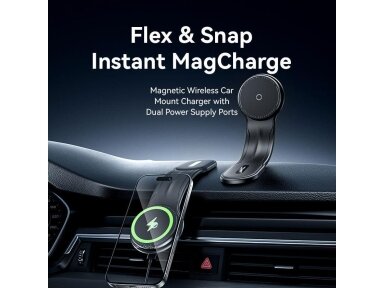 MOBILE CHARGER CAR MAGNETIC/WRL BLACK KSJB0 VENTION