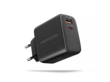MOBILE CHARGER WALL USB 45W/GAN 2PORT ACU-PQ45 AXAGON