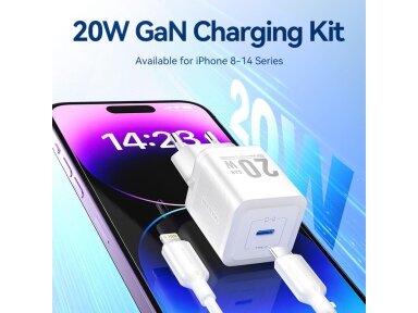 MOBILE CHARGER WALL USB-C/20W TZ-FEPW0-EU-02 VENTION