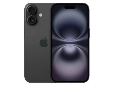 Mobilus Telefonas APPLE IPHONE 16 PLUS/256GB BLACK MXWN3