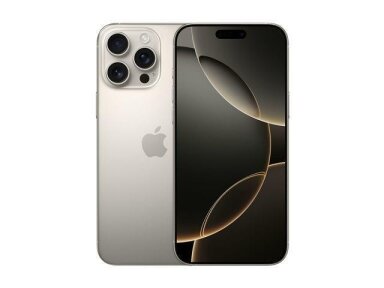 Mobilus Telefonas APPLE IPHONE 16 PRO MAX/256GB NATURAL TIT. MYWY3