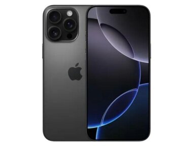 Mobilus Telefonas APPLE IPHONE 16 PRO MAX/512GB BLACK TITAN. MYX03