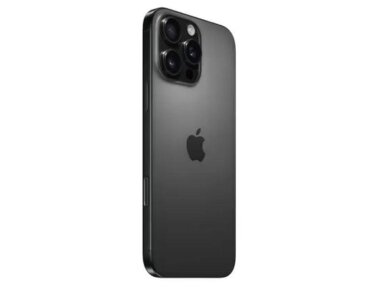 Mobilus Telefonas APPLE IPHONE 16 PRO MAX/512GB BLACK TITAN. MYX03