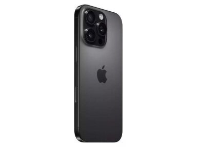 Mobilus Telefonas APPLE IPHONE 16 PRO/256GB BLACK TITAN. MYNH3