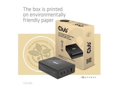 MOBILE TRAVEL CHARGER USB-C/132W GAN CAC-1906 CLUB3D