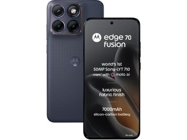 Mobilus telefonas Motorola Edge 70 Fusion 12GB 256GB Silhouette