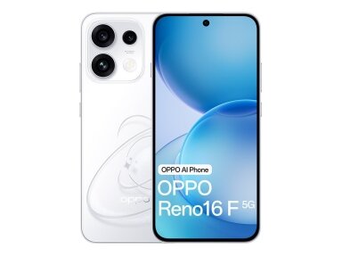 Mobilus telefonas Oppo Reno16 F 8GB 256GB Pop White